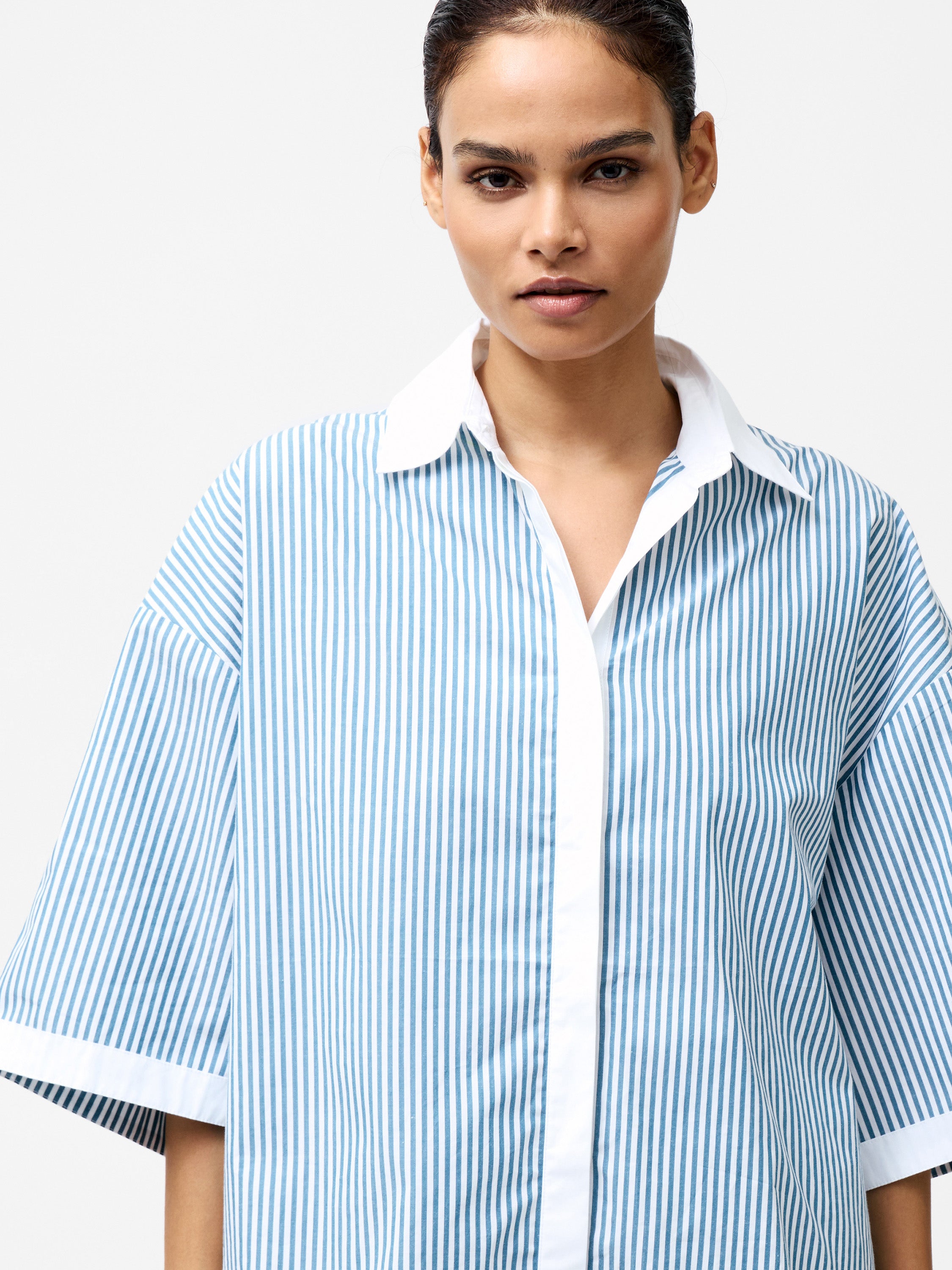 Cambria Stripe Short Sleeve Shirt