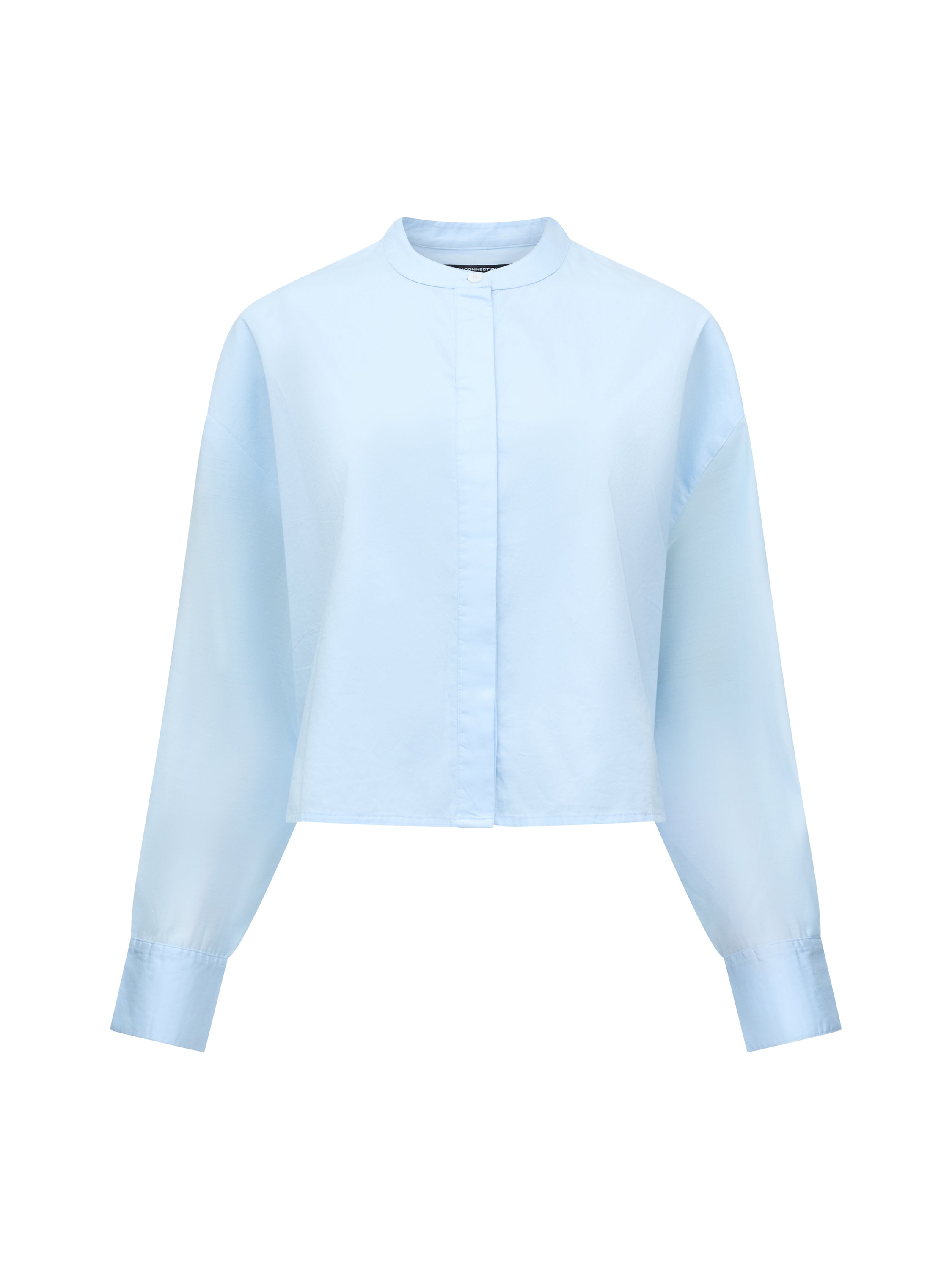 Alexis Cotton Sheer Sleeve Shirt