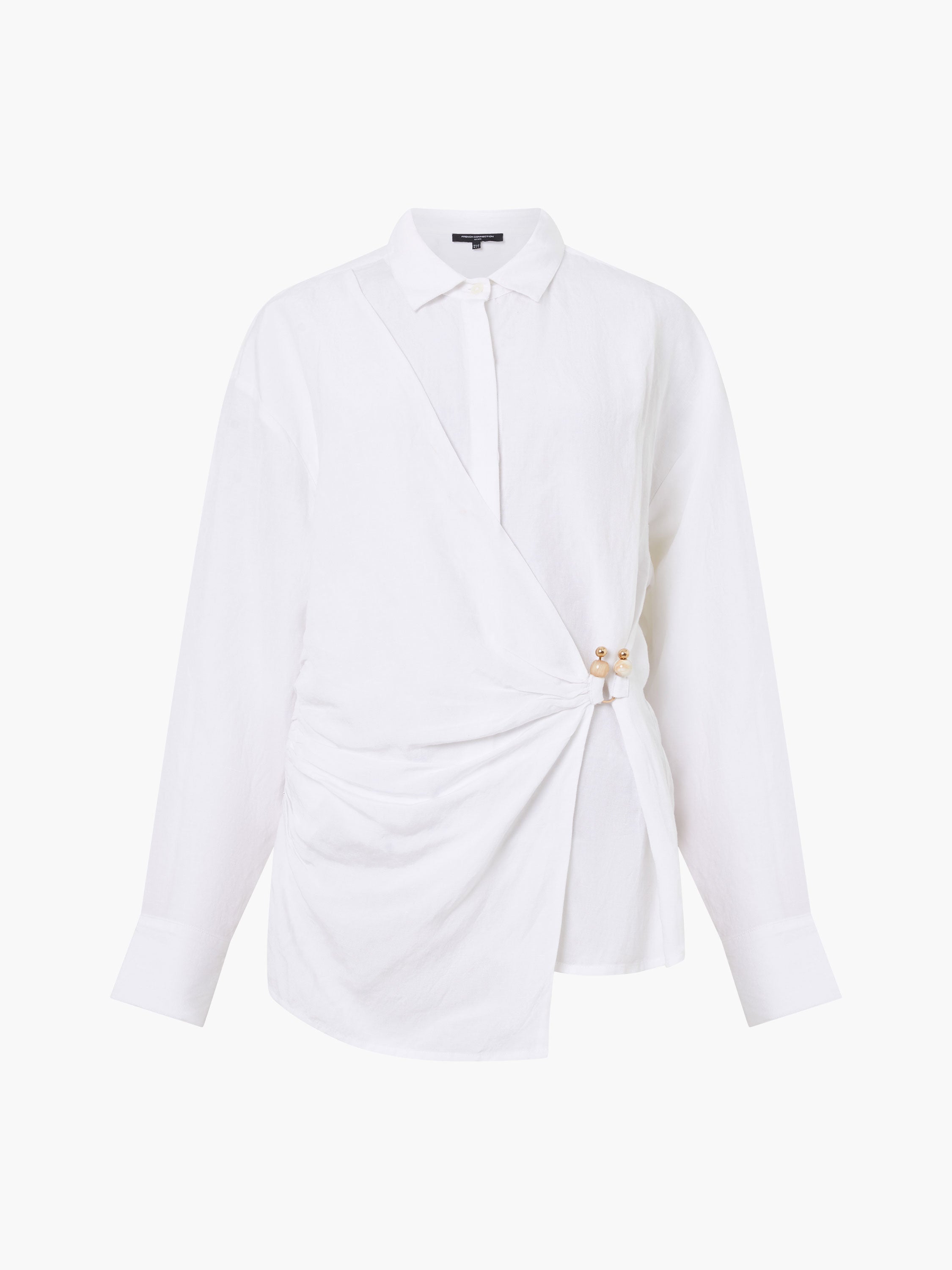 Auri Linen Clasp Shirt