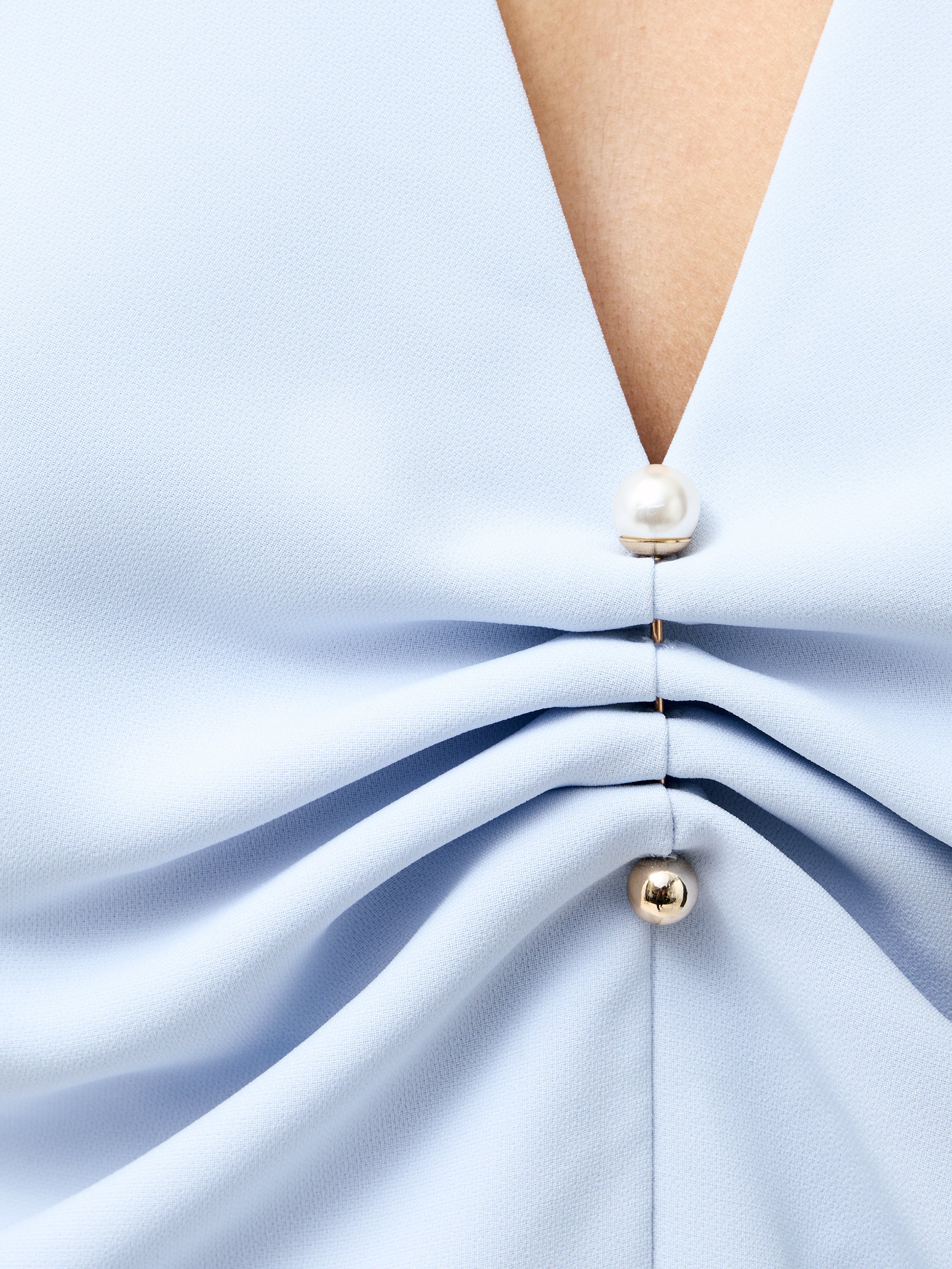 Arlette Sleeveless V Neck Top