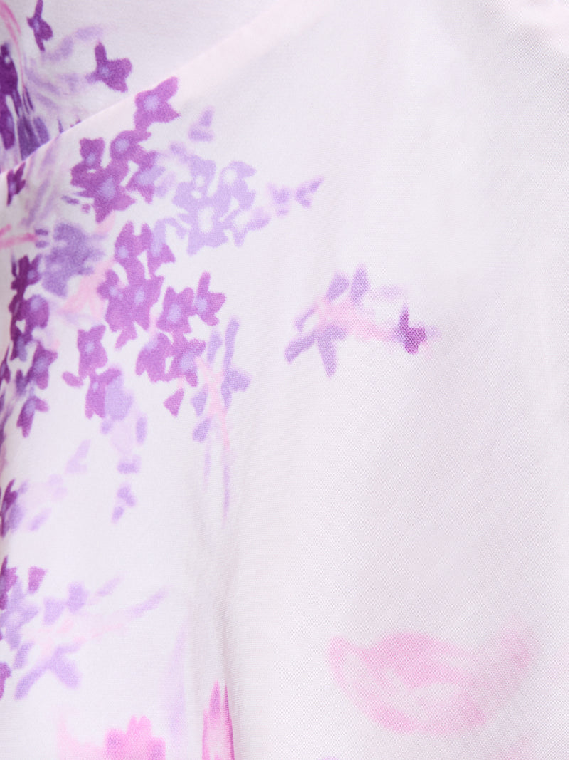 Elyria Oona Satin Babydoll Top