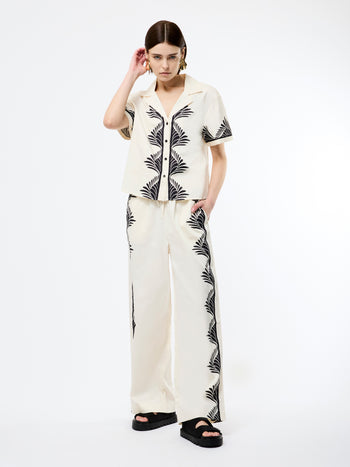 Nola Alexis Printed Short Sleeve Shirt