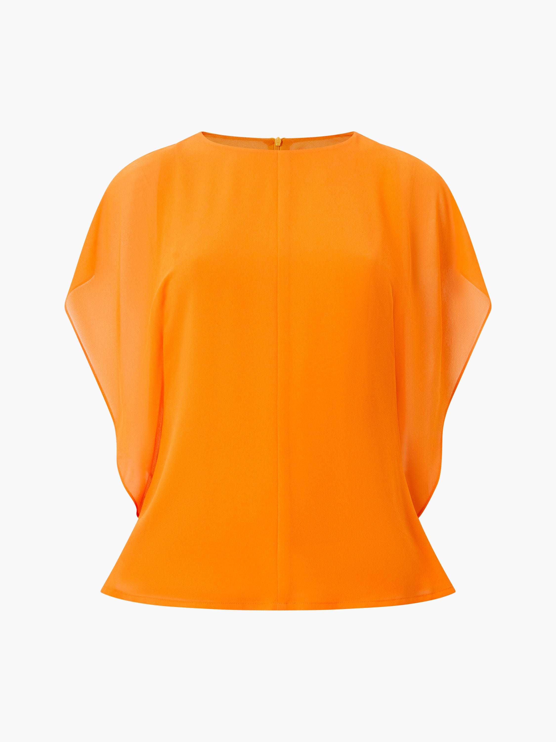 Eden Georgette Flutter Sleeve Top