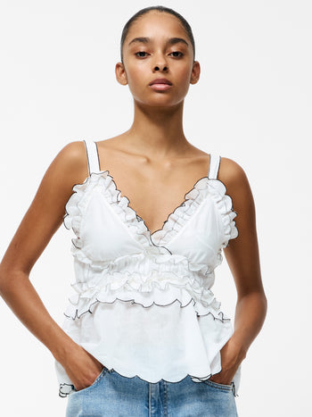 Sandra Cotton Voile Top