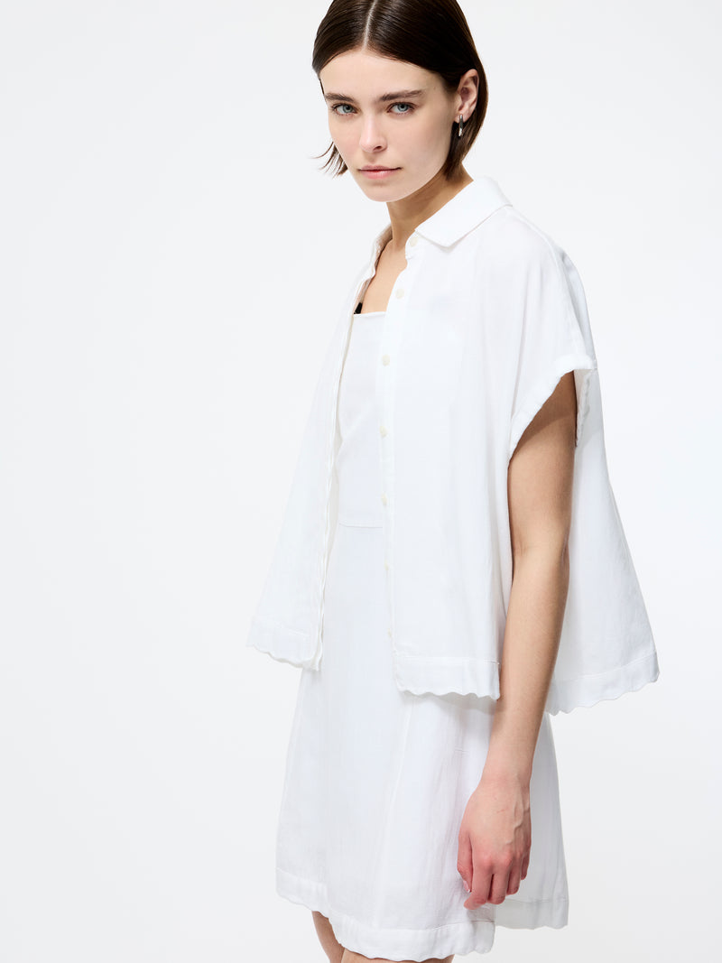 Ariette Linen Short Sleeve Shirt