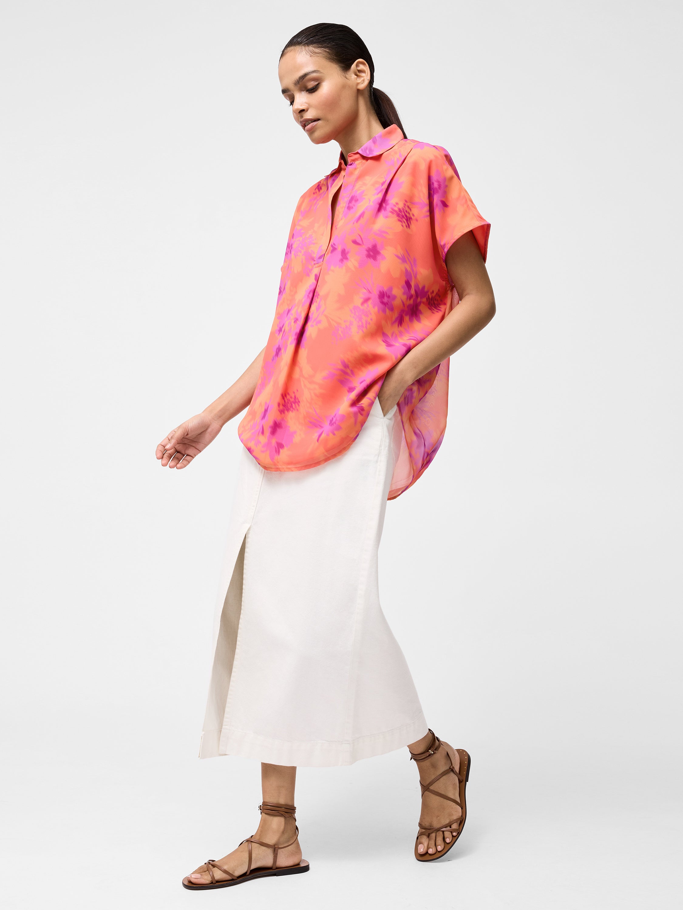Arla Short Sleeve Popover Shirt