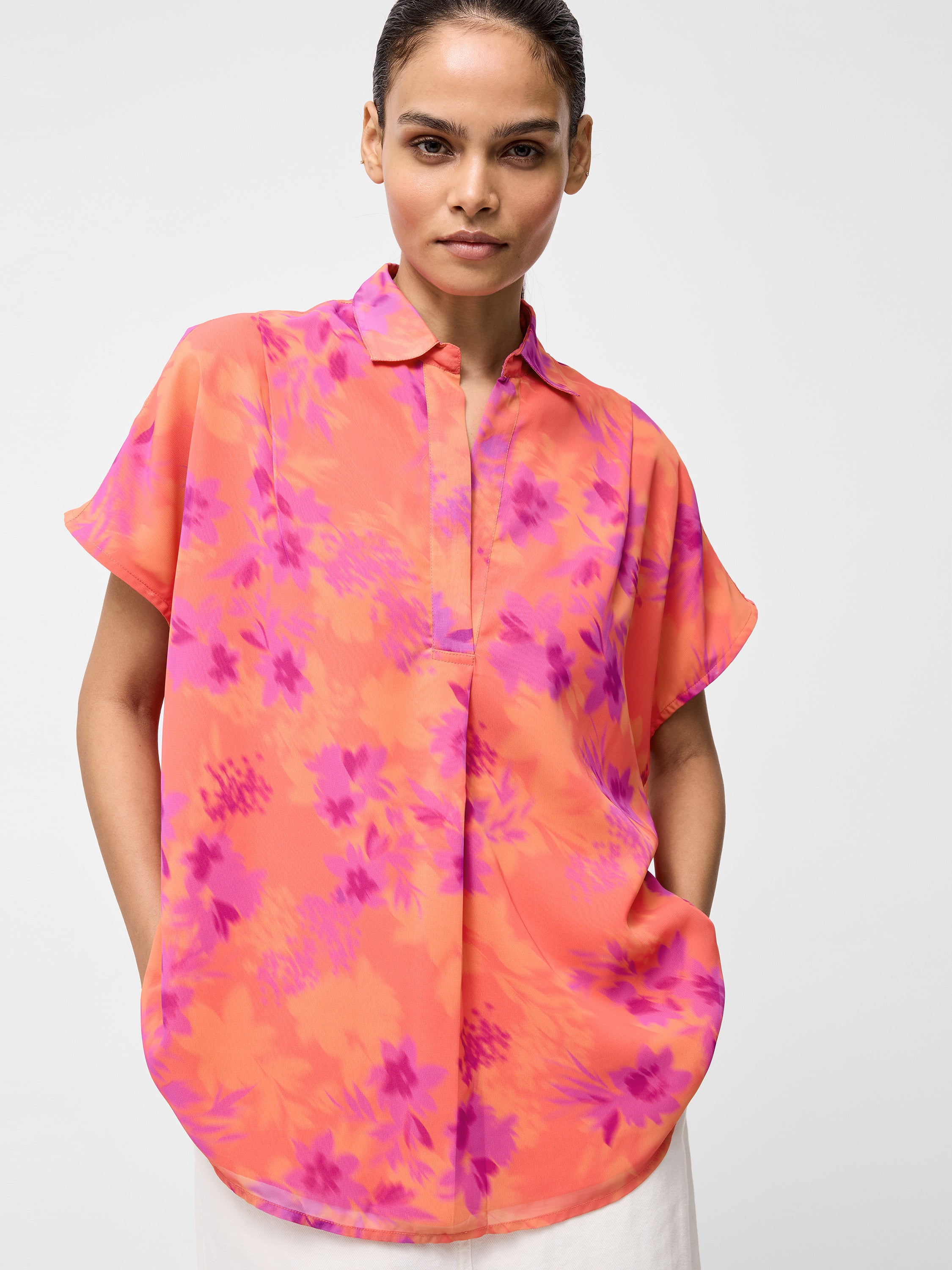 Arla Short Sleeve Popover Shirt