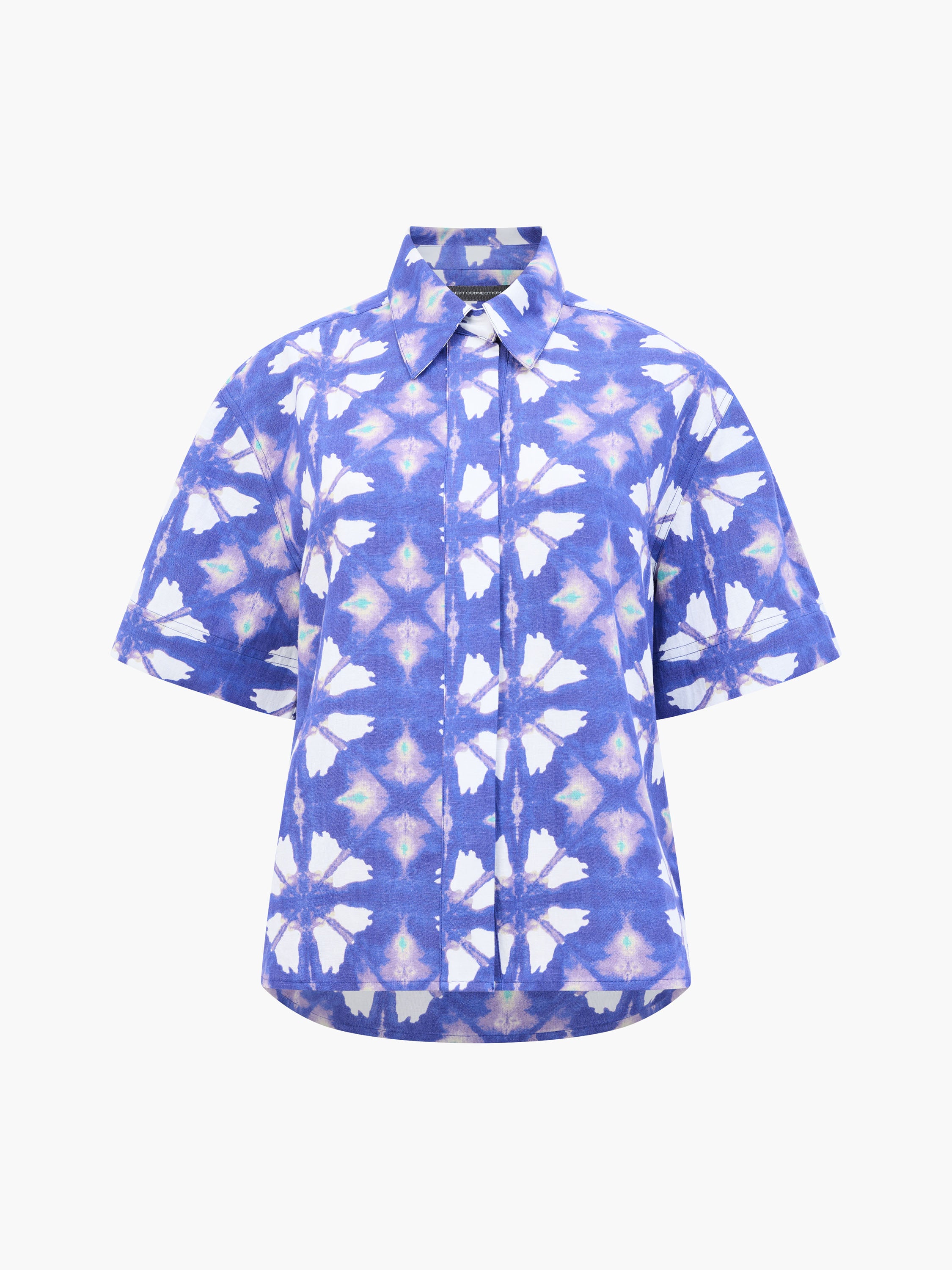 Dory Linen Blend Short Sleeve Shirt