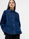 Archie Denim Cropped Shirt