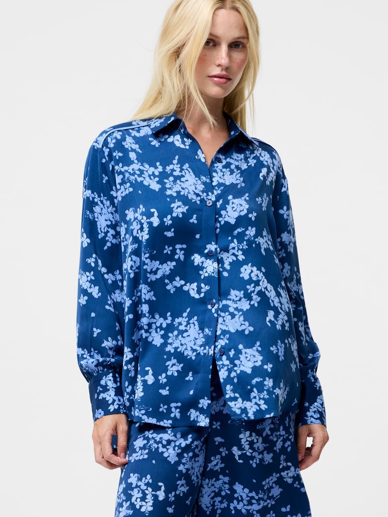 Isla Celaya Floral Long Sleeve Shirt