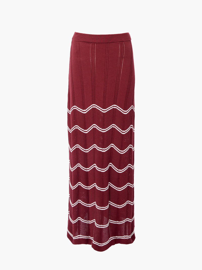 Trudy Crochet Maxi Skirt