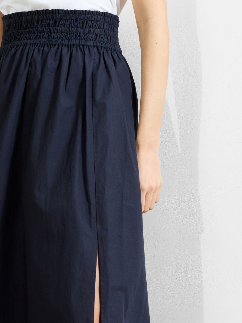 Barletta Poplin Square Skirt