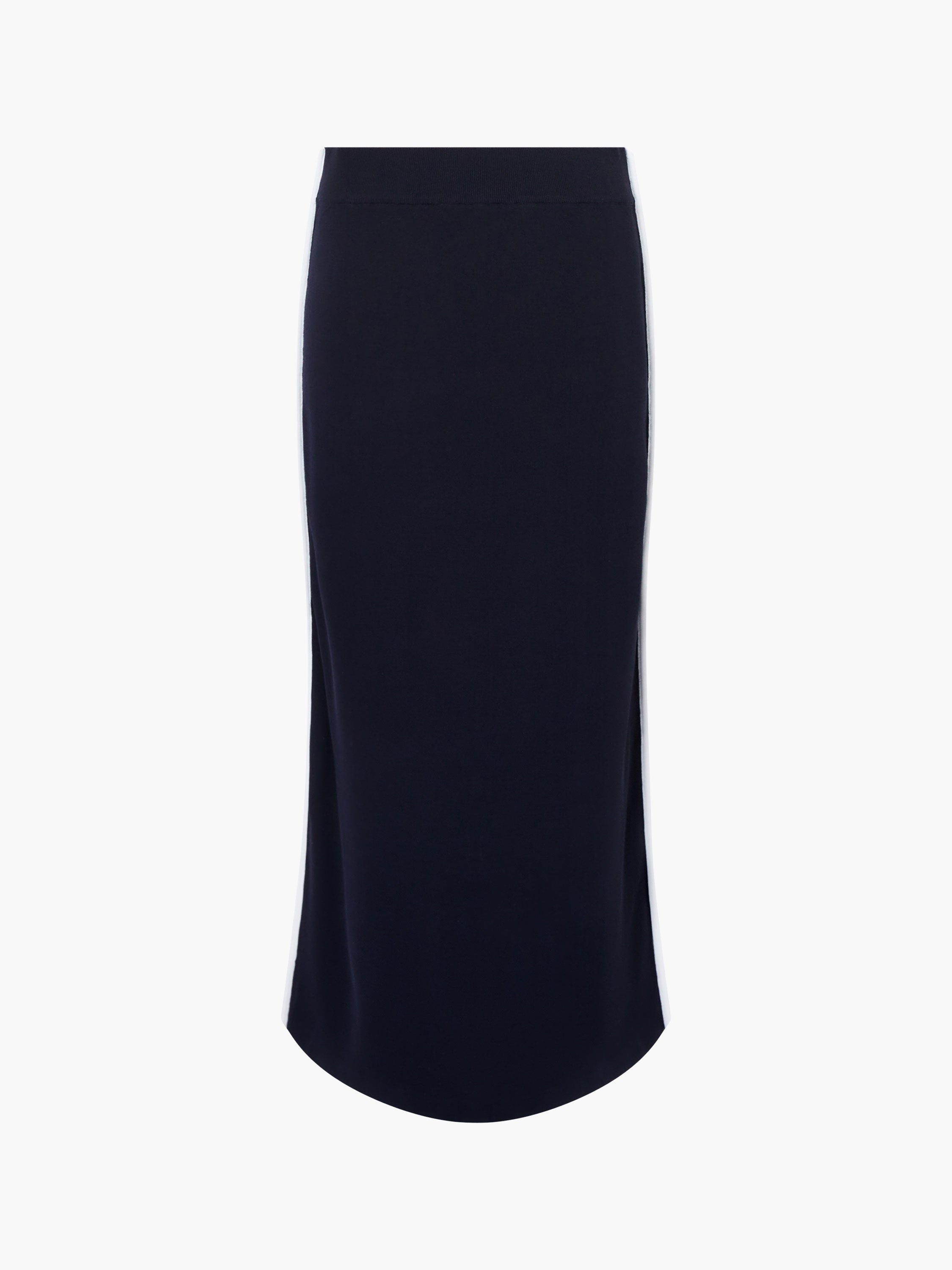 Ottie Back Slit Midi Skirt