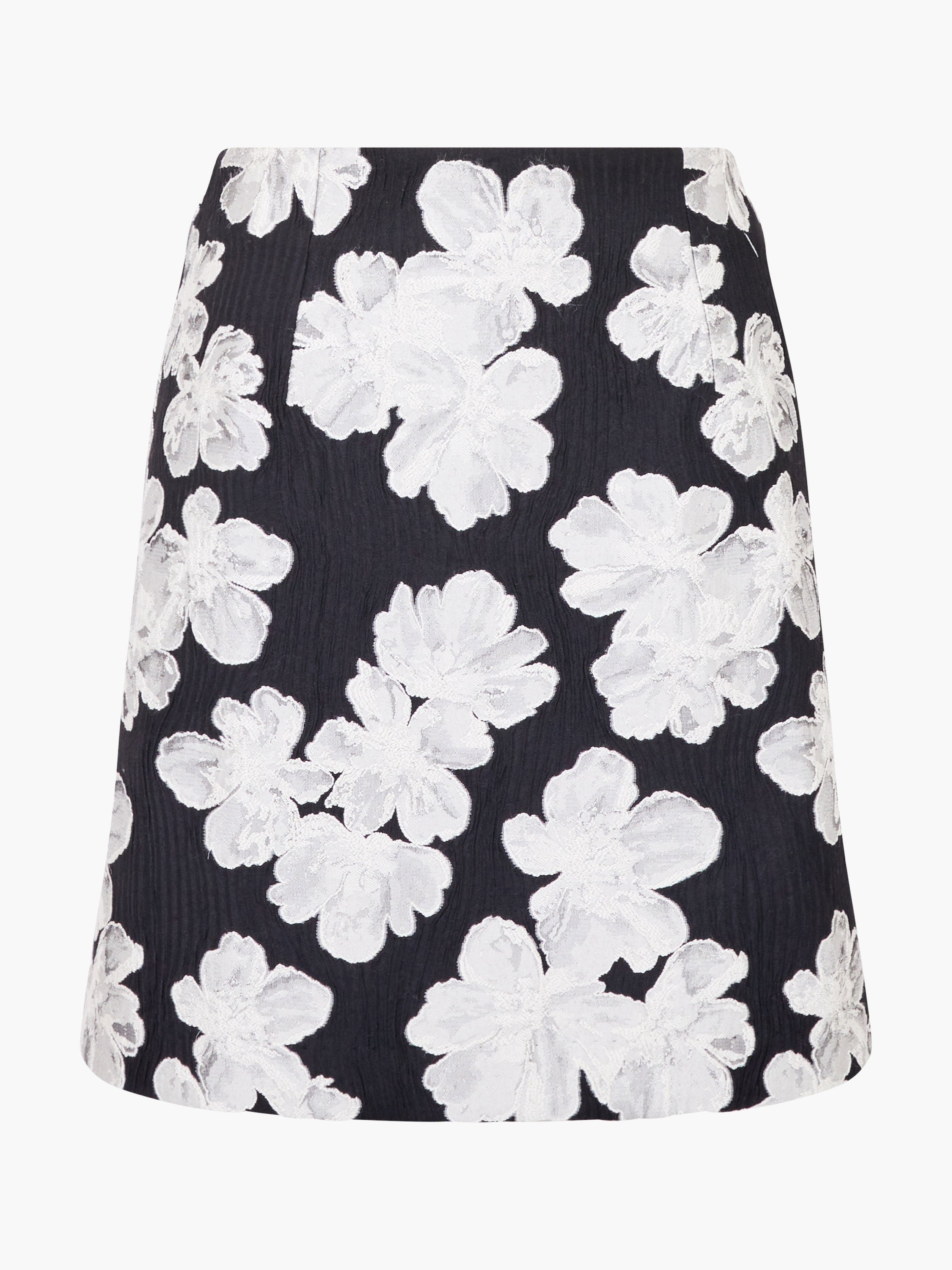 Lora Poly Jacquard Mini Skirt