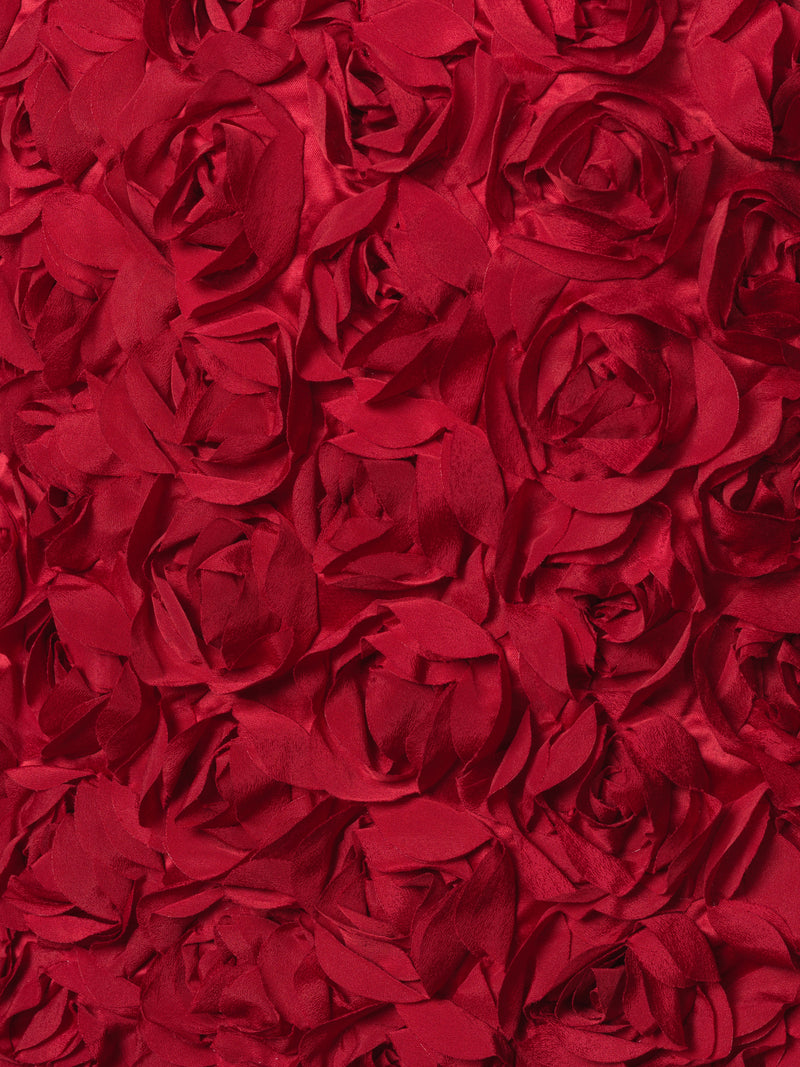 Verity 3D Floral Textured Mini Skirt