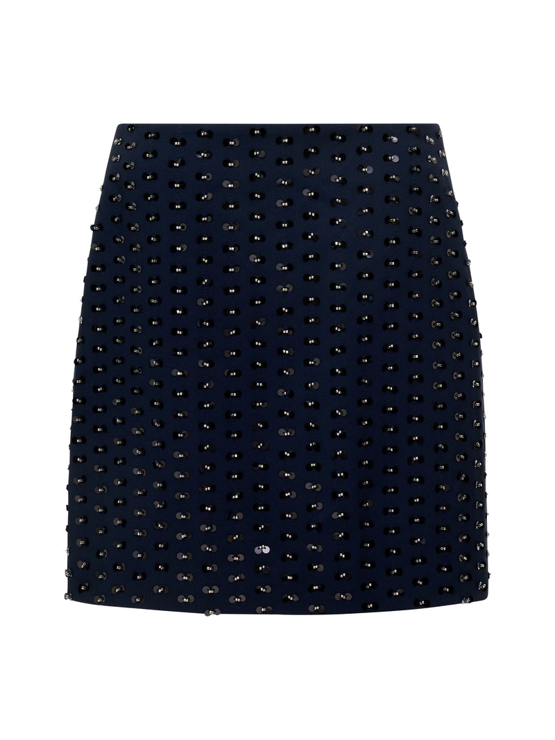 Sherry Embellished Mini Skirt