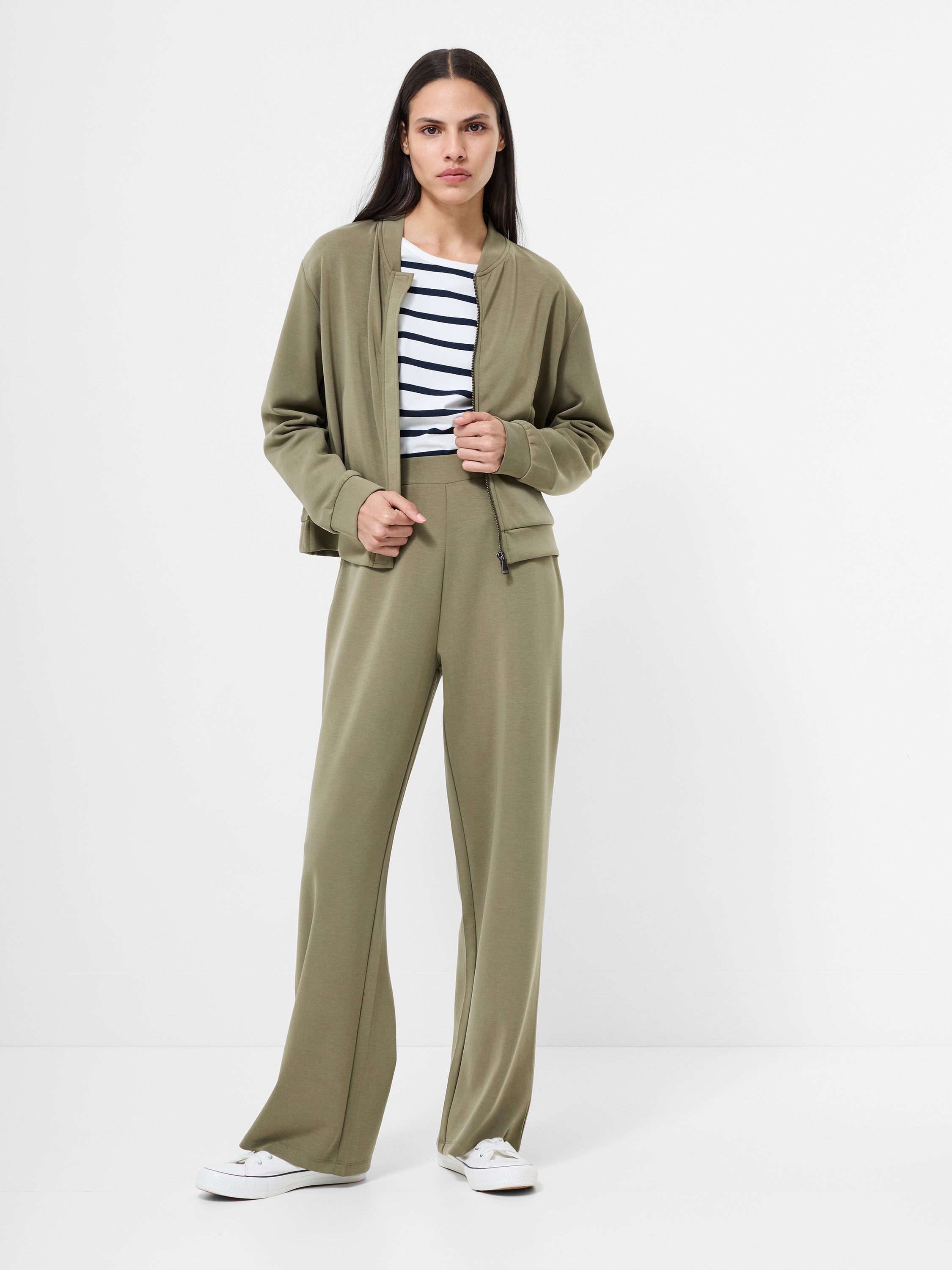 Wren Slim Fit Straight Leg Trousers