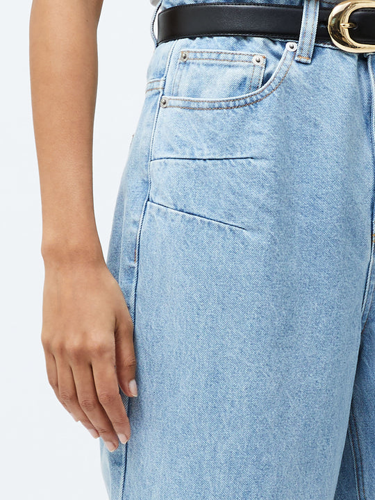 Dallas Denim Barrel Leg Jeans