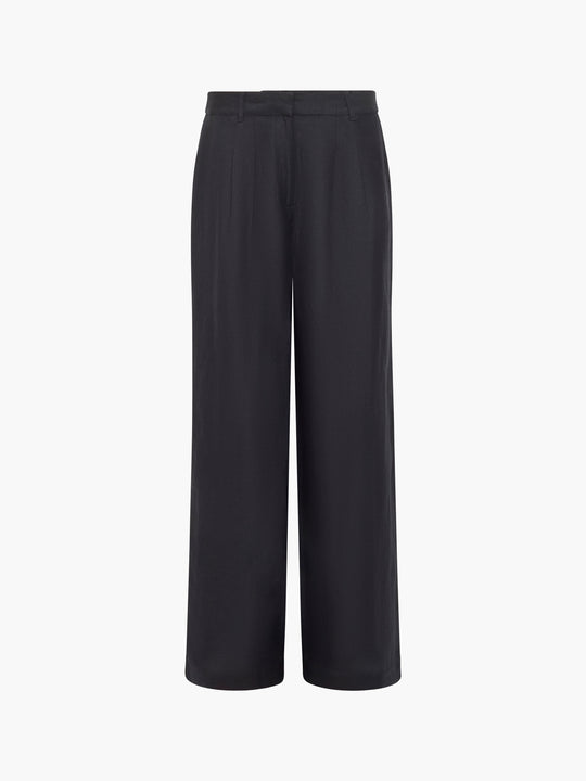Birdie Linen Wide Leg Trousers