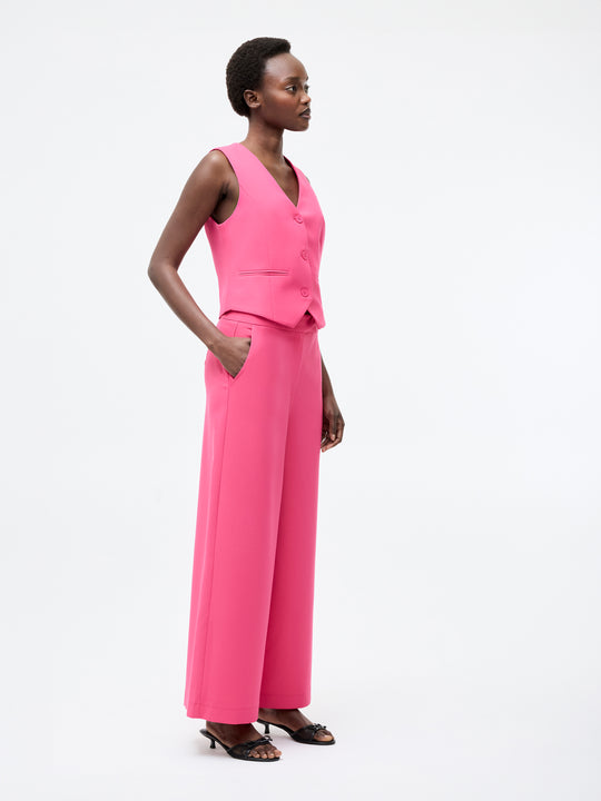 Tailored Wide Leg Trousers