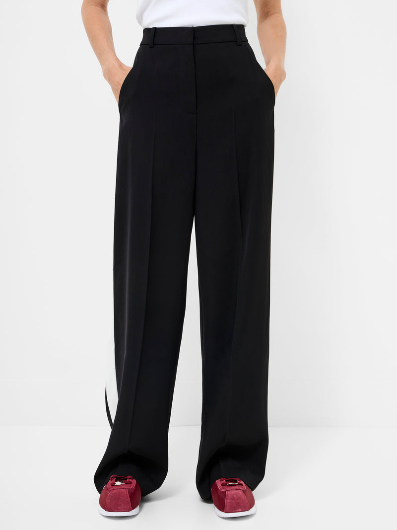 Vinnie Side Stripe Wide Leg Trousers