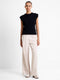 Tasher PU Wide Leg Trousers