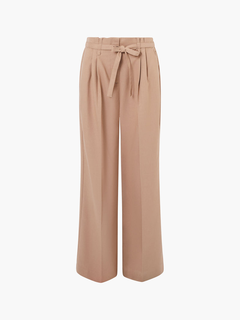Ferri Flannel Wide Leg Trousers