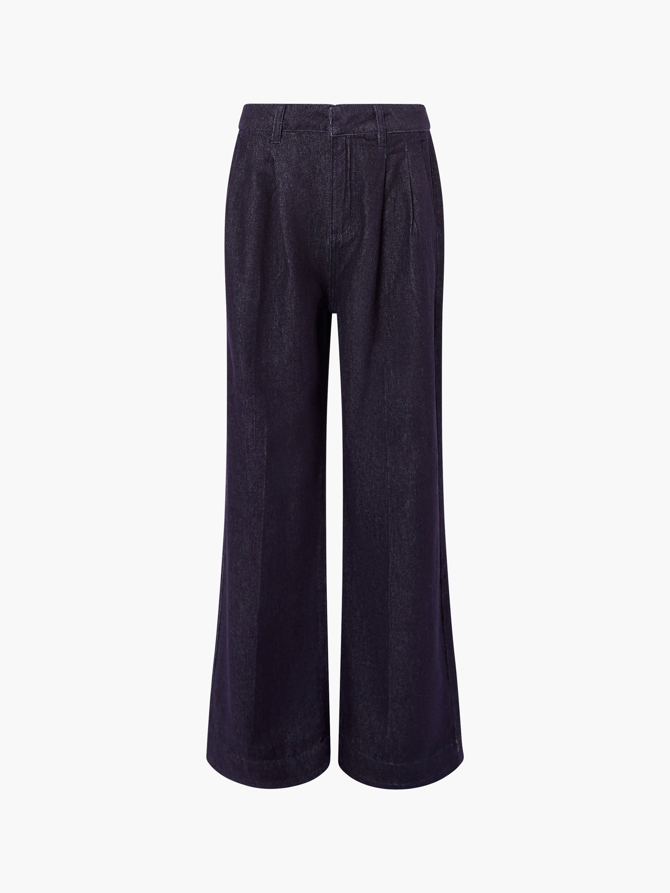 Fletcher Wide Leg Denim Trousers