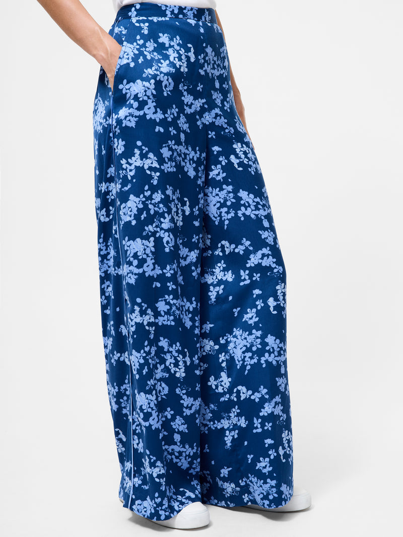 Isla Celaya Floral Straight Leg Trousers
