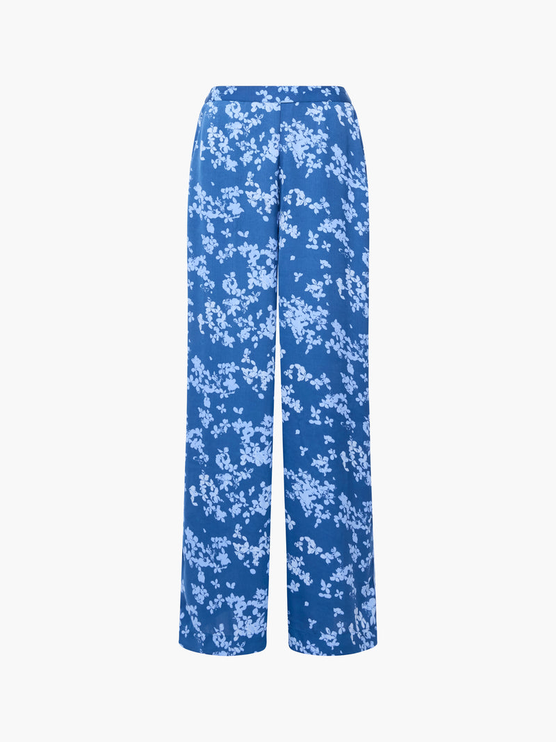 Isla Celaya Floral Straight Leg Trousers