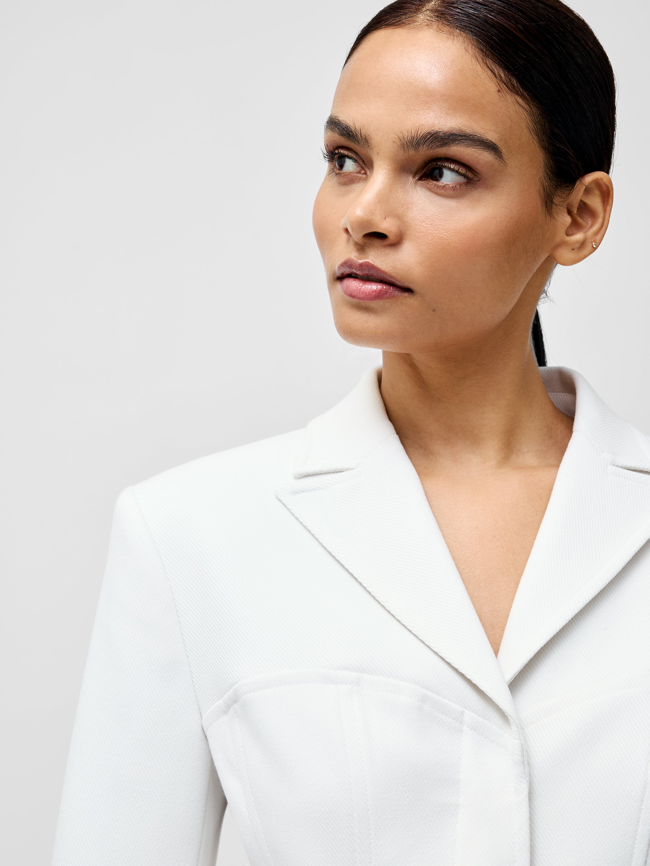 Cannes Twill Fitted Blazer