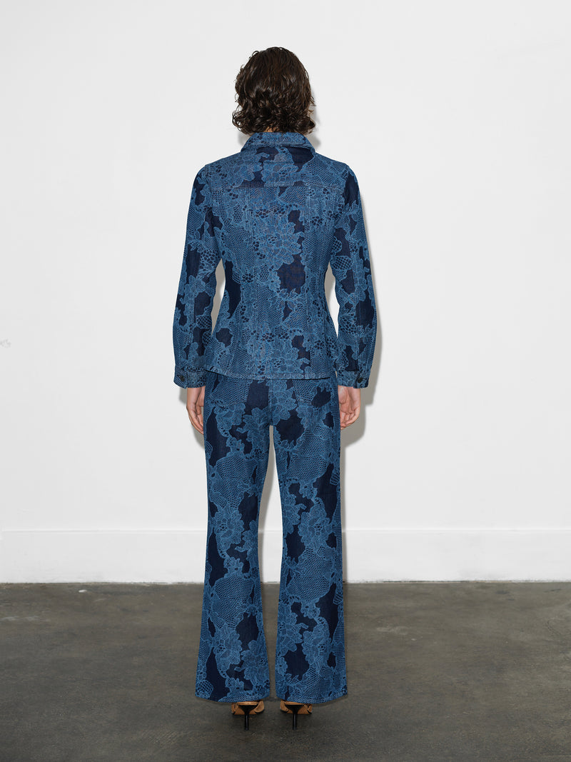 Jennie Denim Panelled Jacket