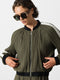 Niri Plisse Bomber Jacket