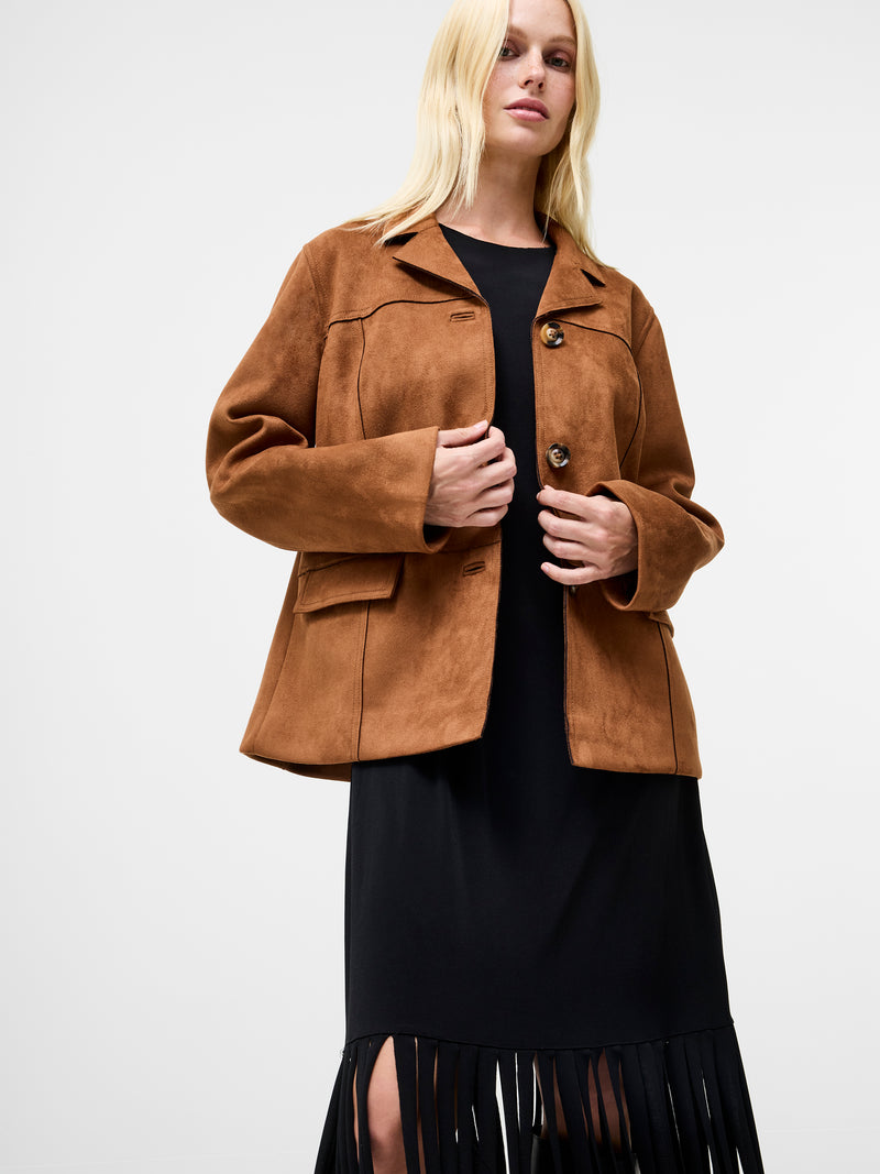 Laney Faux Suede Jacket
