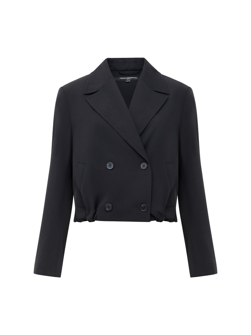 Vinnie Tailored Double Breasted Cropped Jacket