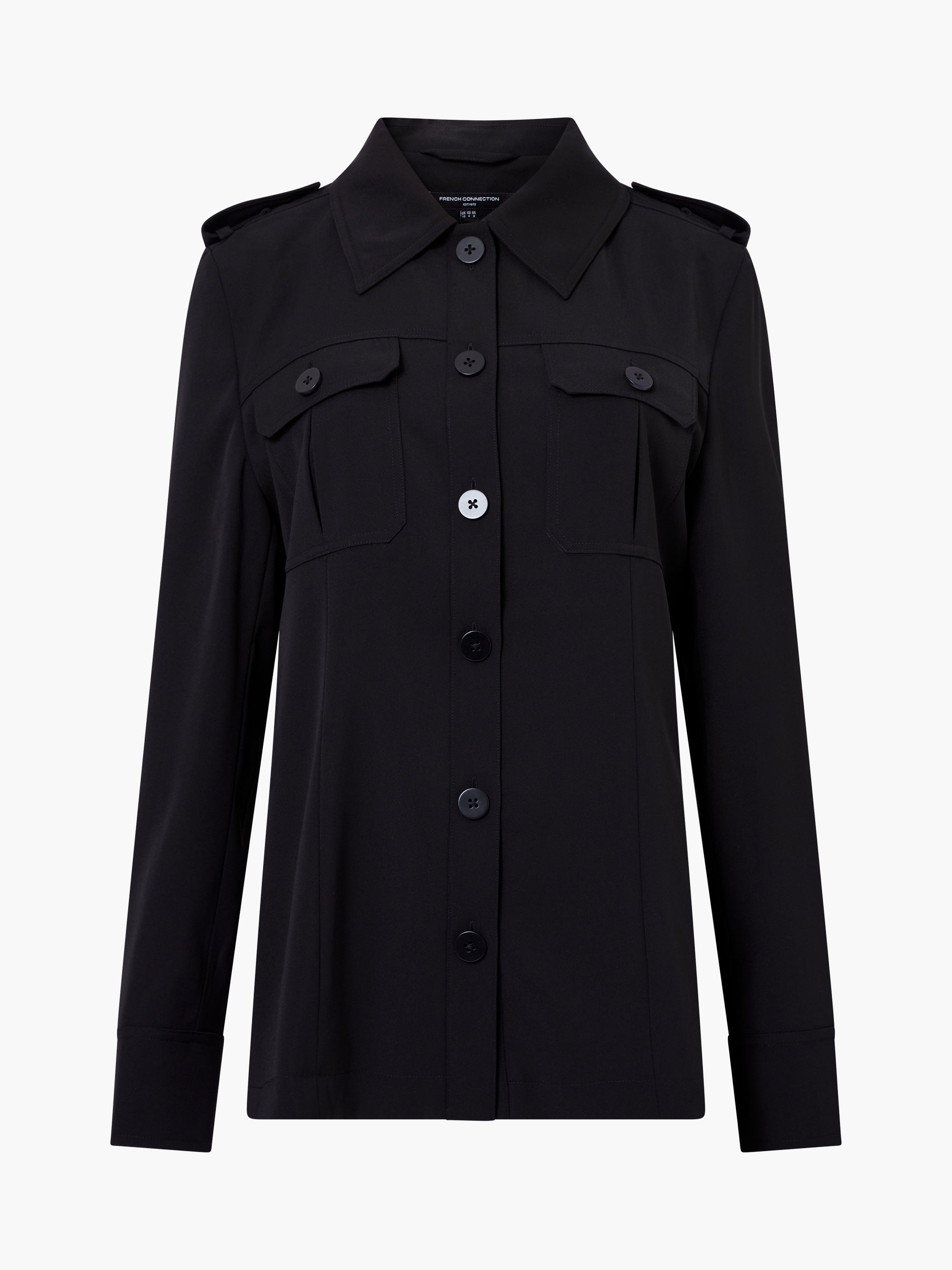 Vinnie Tailored Shirt Jacket