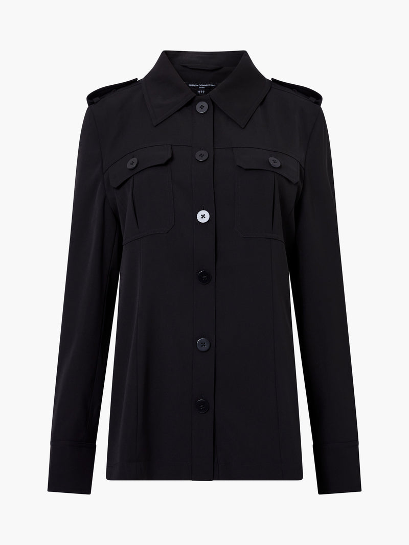 Vinnie Tailored Shirt Jacket