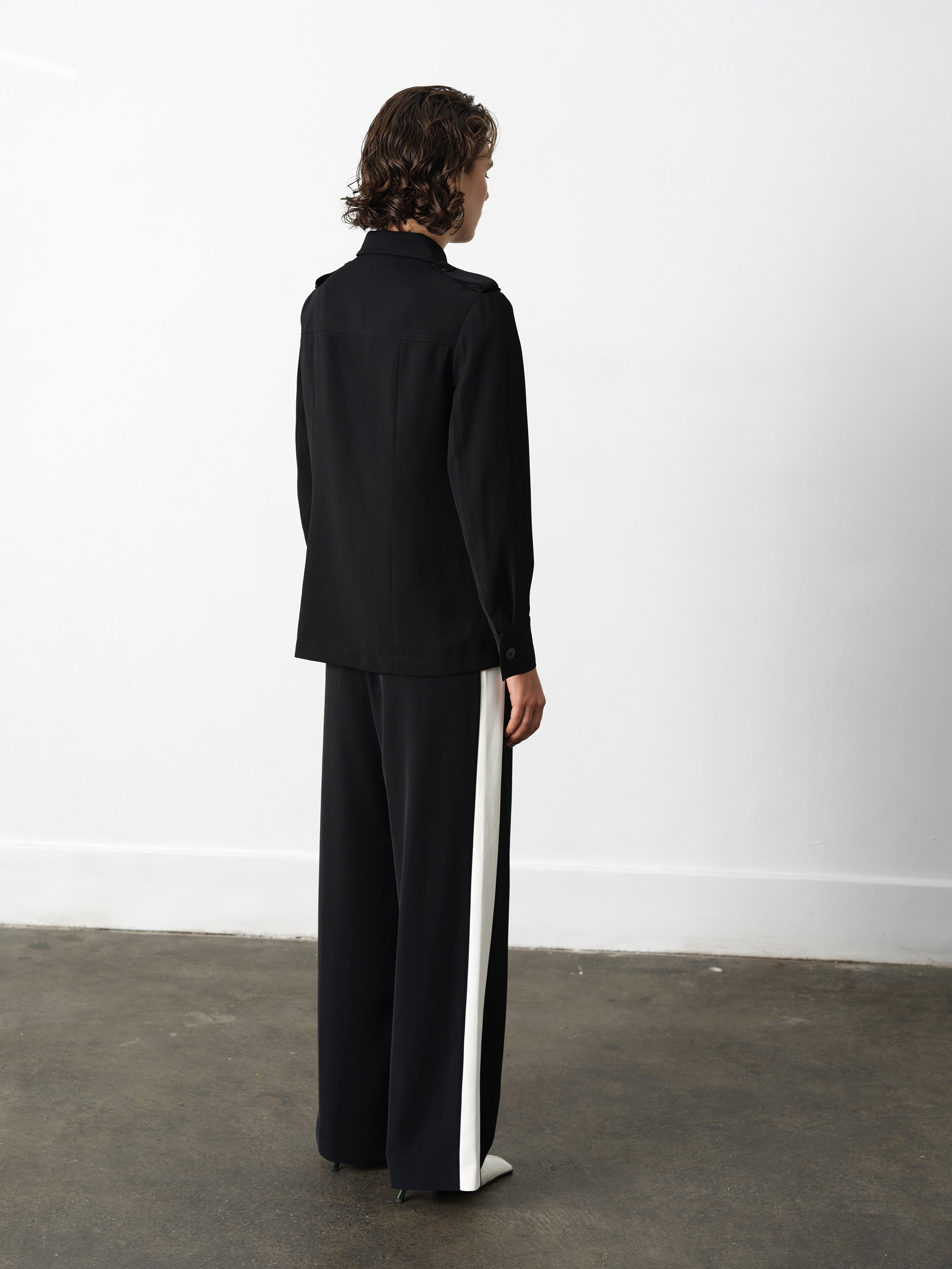 Vinnie Tailored Shirt Jacket