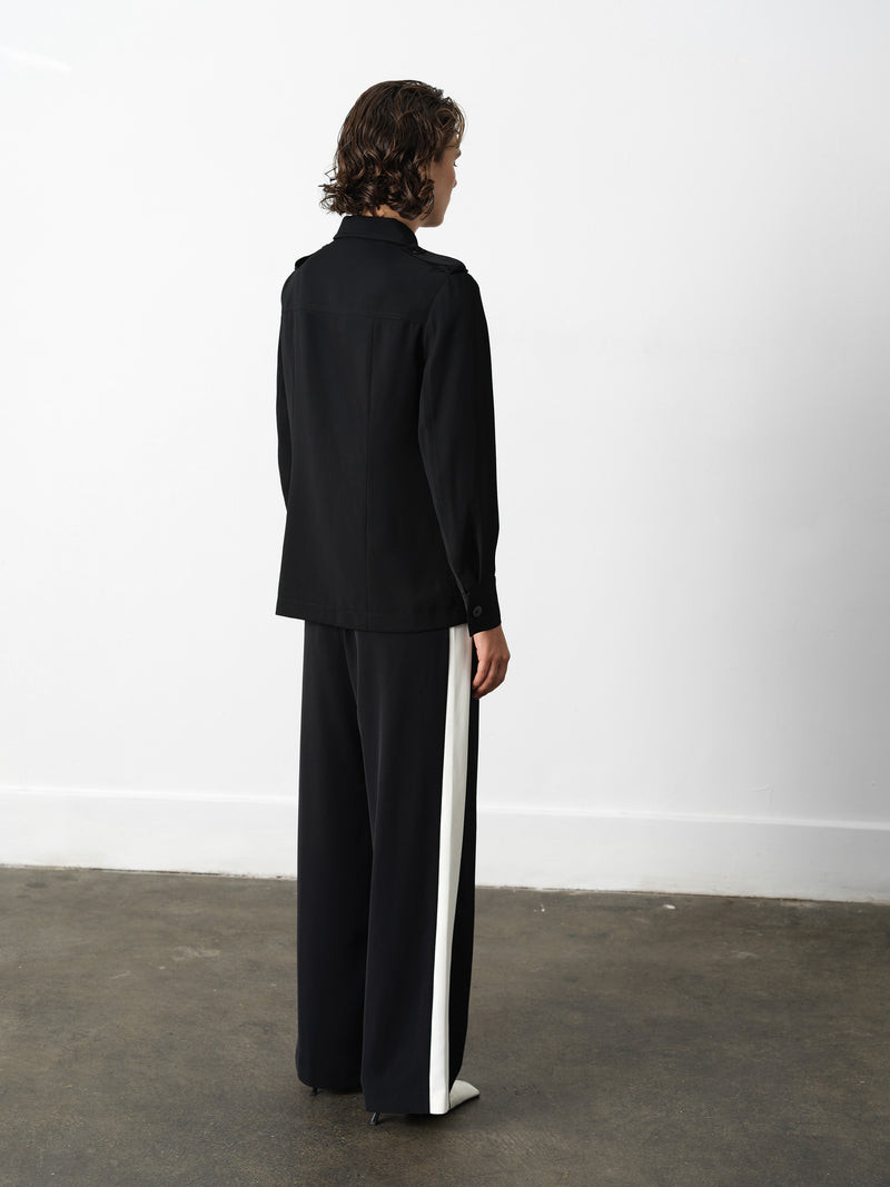 Vinnie Tailored Shirt Jacket