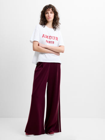 Cotton Amour Varsity T-Shirt