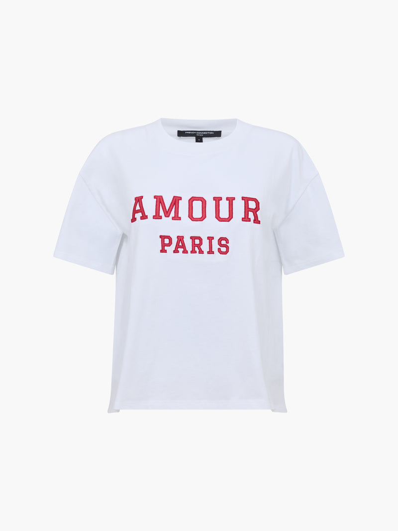 Cotton Amour Varsity T-Shirt