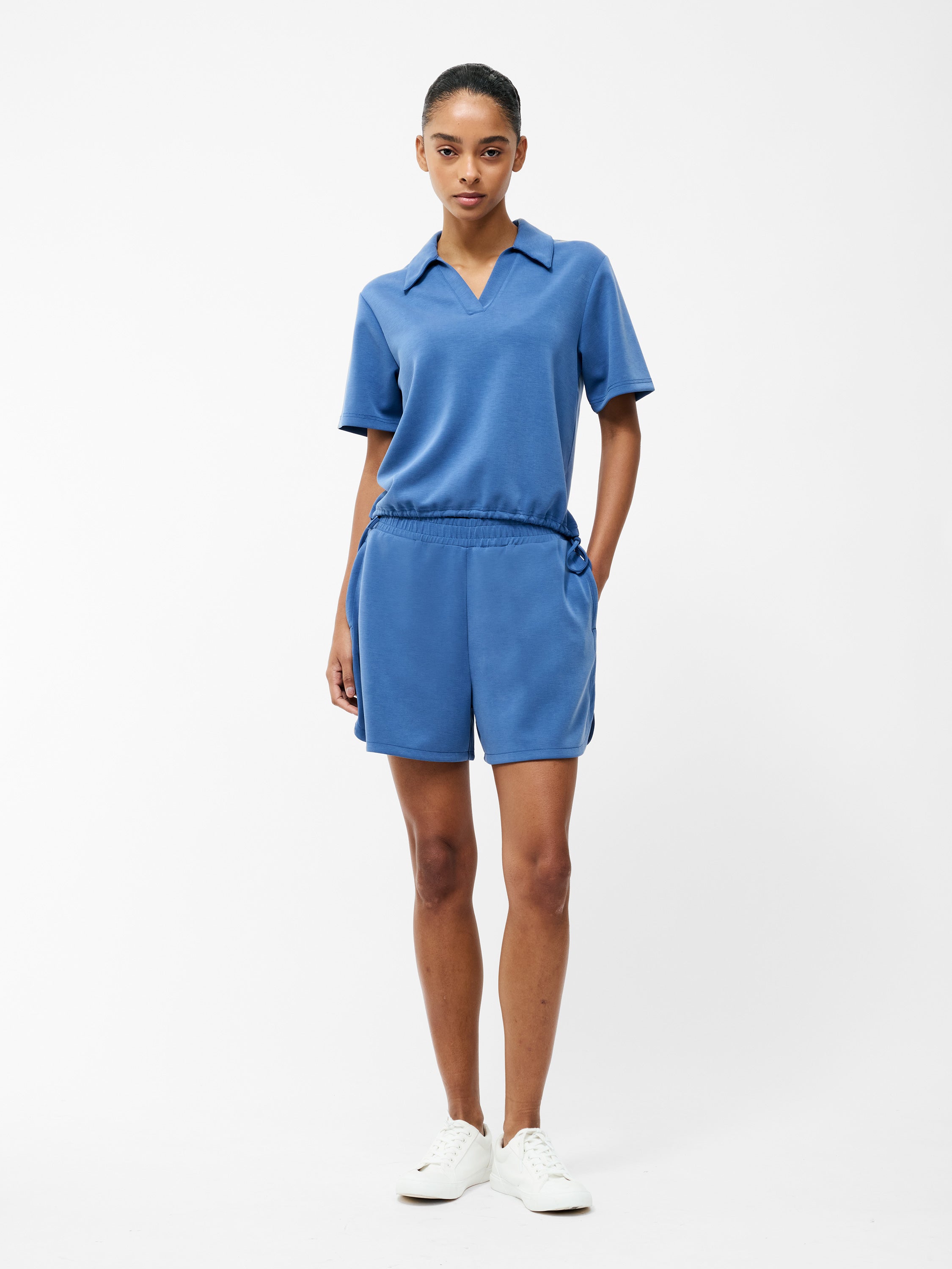 Wren Short Sleeve Polo Top