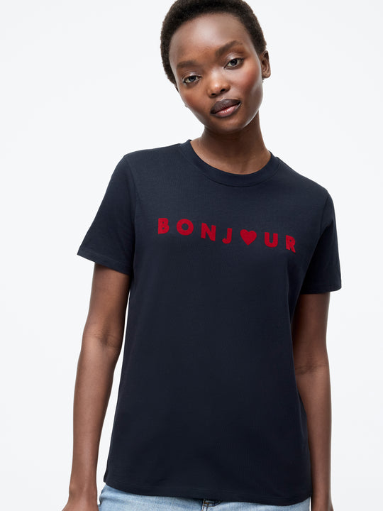 Bonjour Graphic T-Shirt
