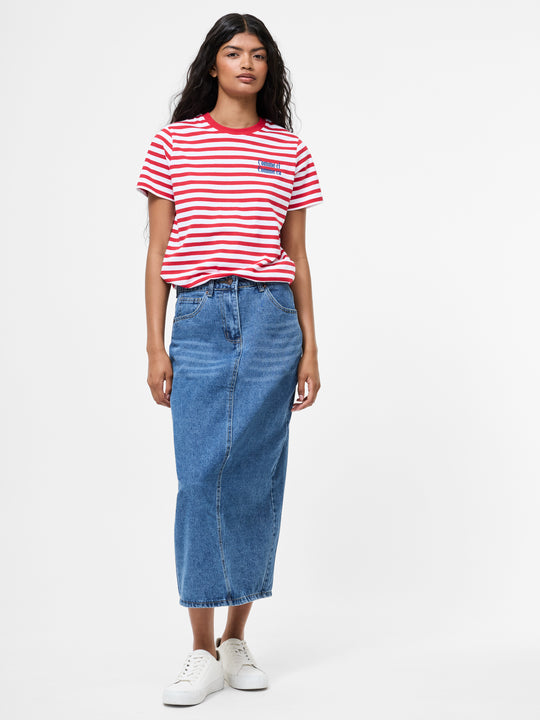 Comme Ci Comme Ca Striped T-Shirt