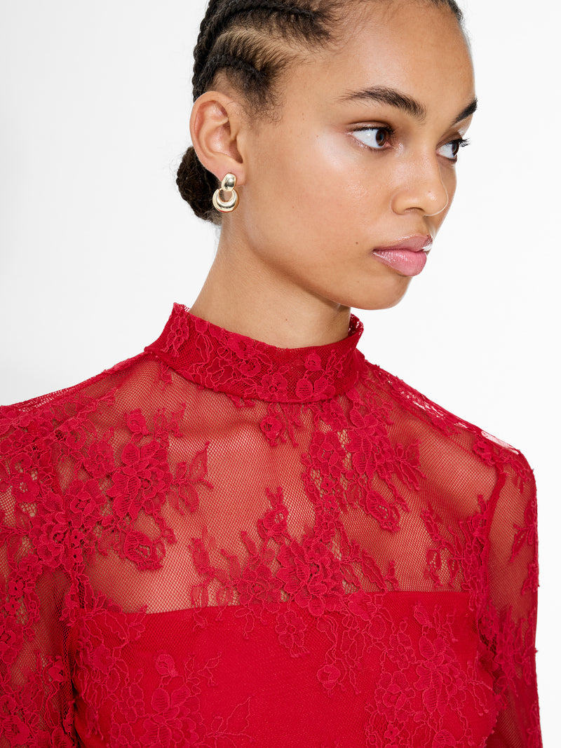 Bridget Lace Long Sleeve Top