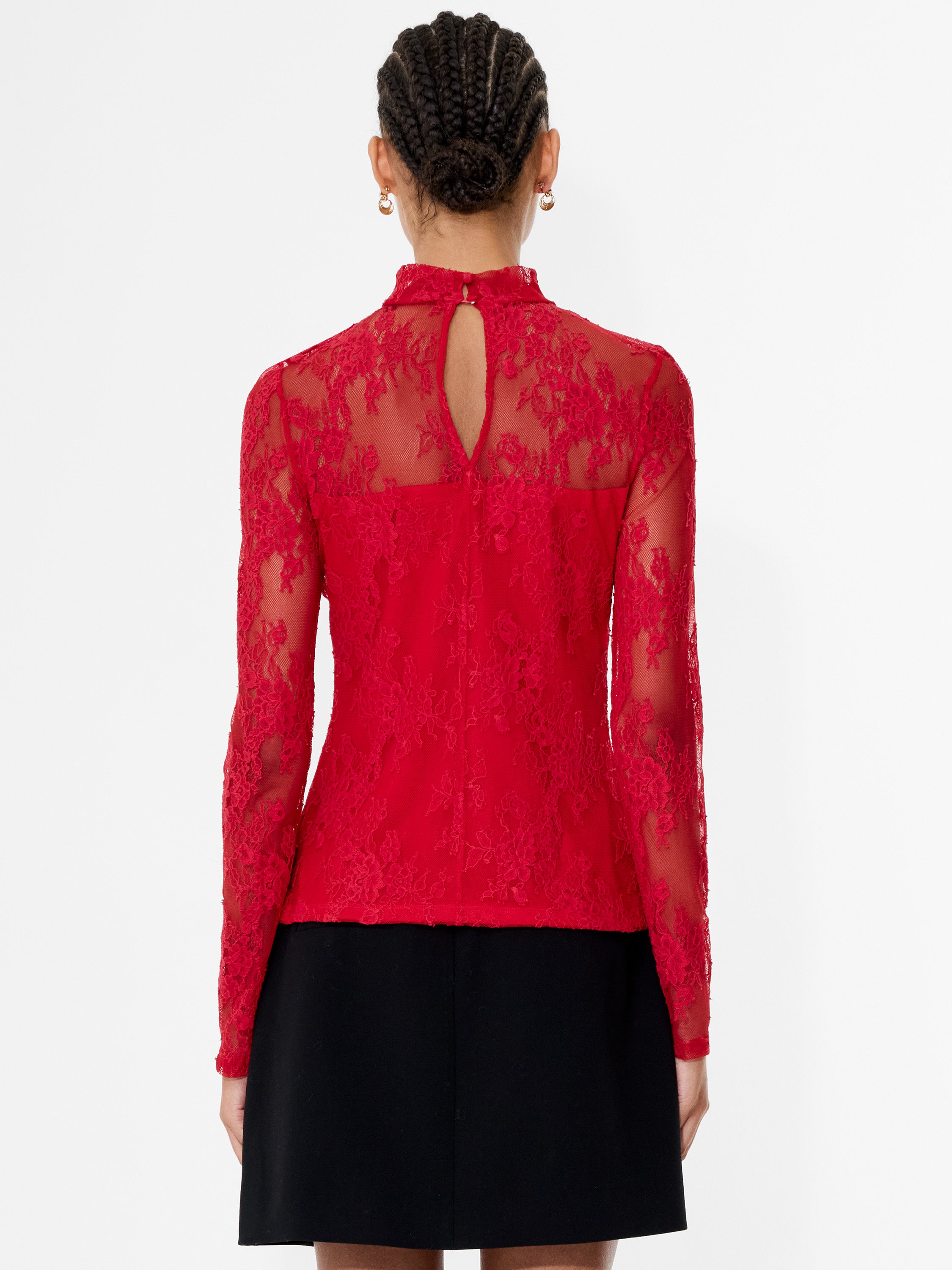 Bridget Lace Long Sleeve Top