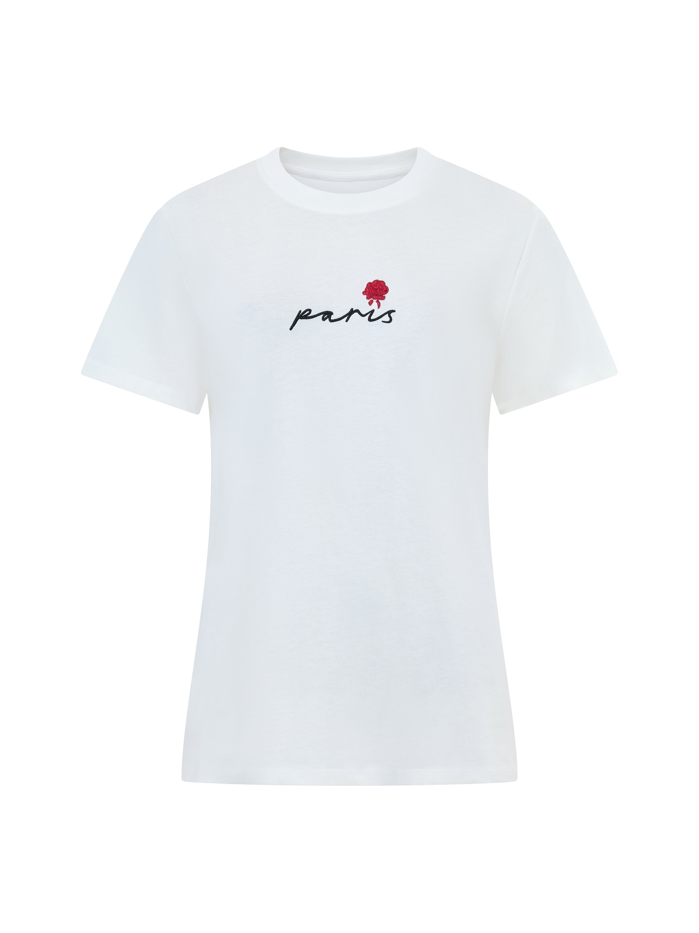 Paris Embroidered T-Shirt