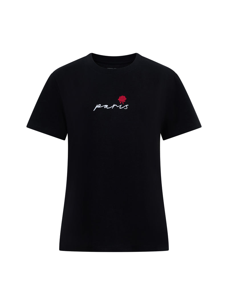 Paris Embroidered T-Shirt
