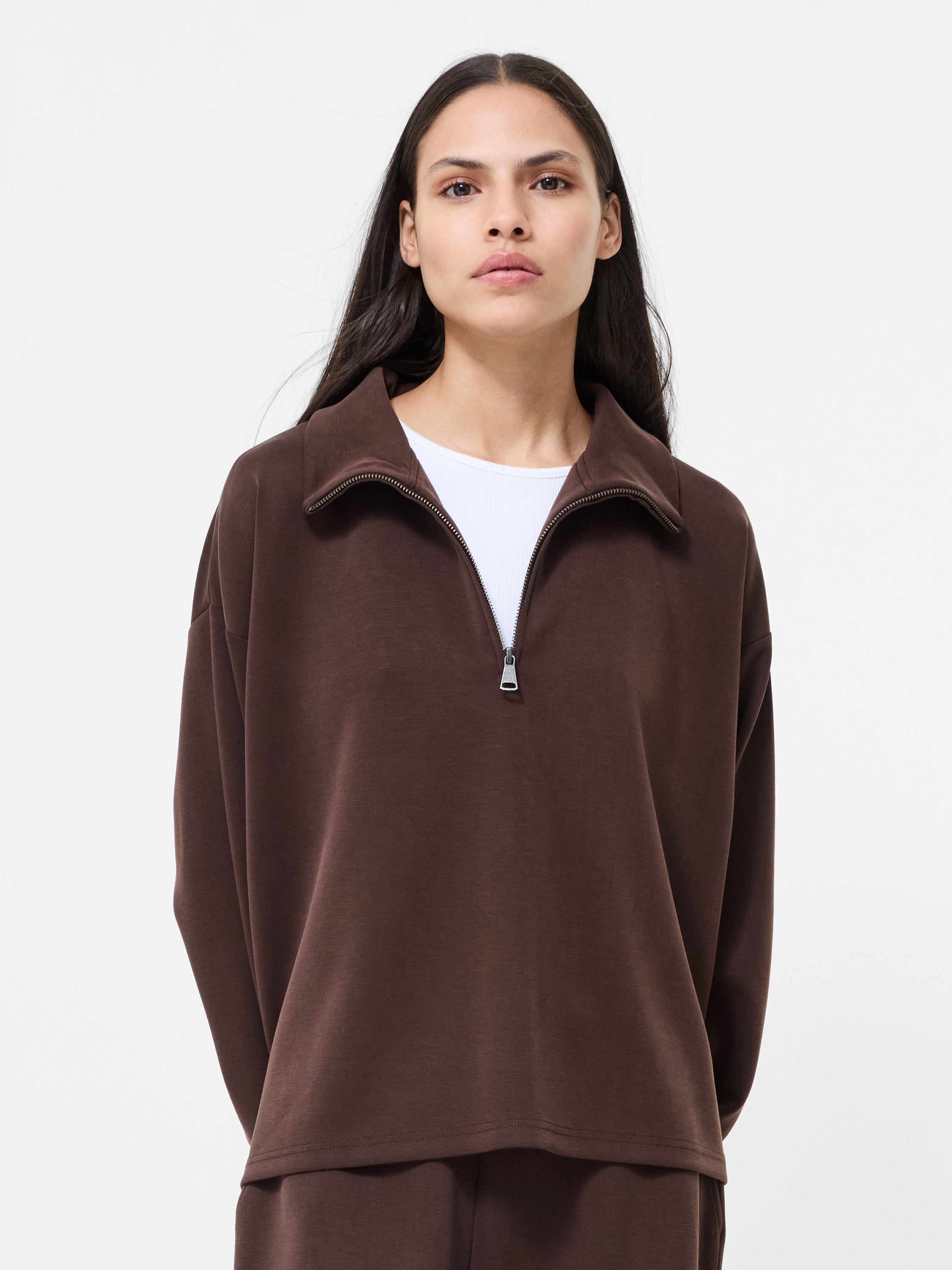 Wren Half Zip Sweater