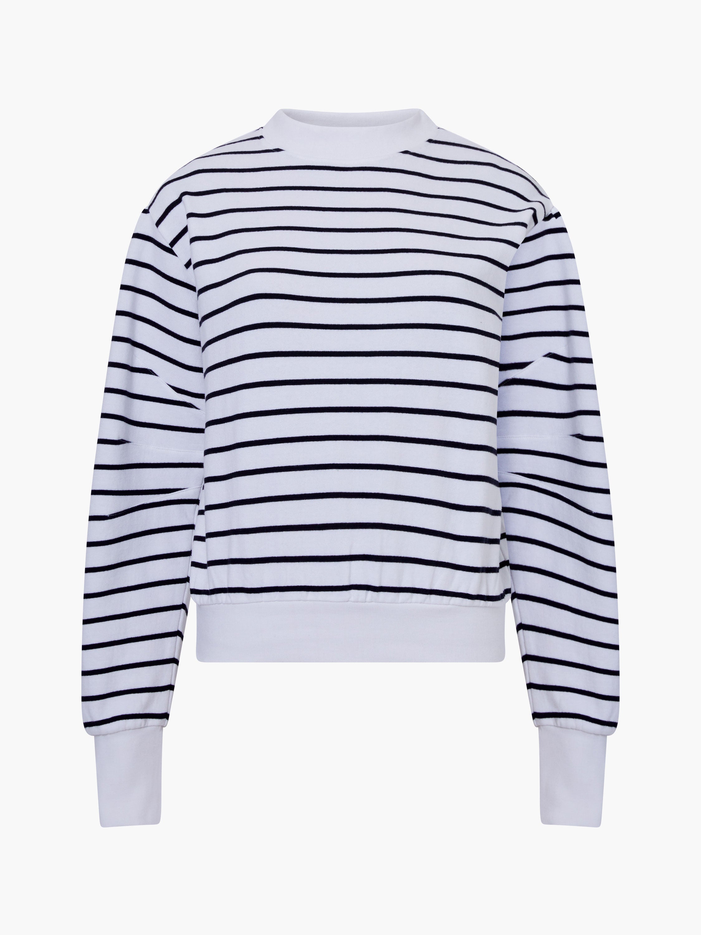 Sunday Sweat Striped Sweatshirt